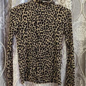No Boundaries Women's Black and Tan Shirt Sz S